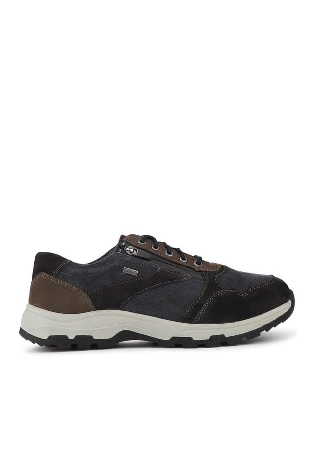 Easyfit Easyfit Men's Extra Wide Water Resistant Zipped Trainers in Navy - 2
