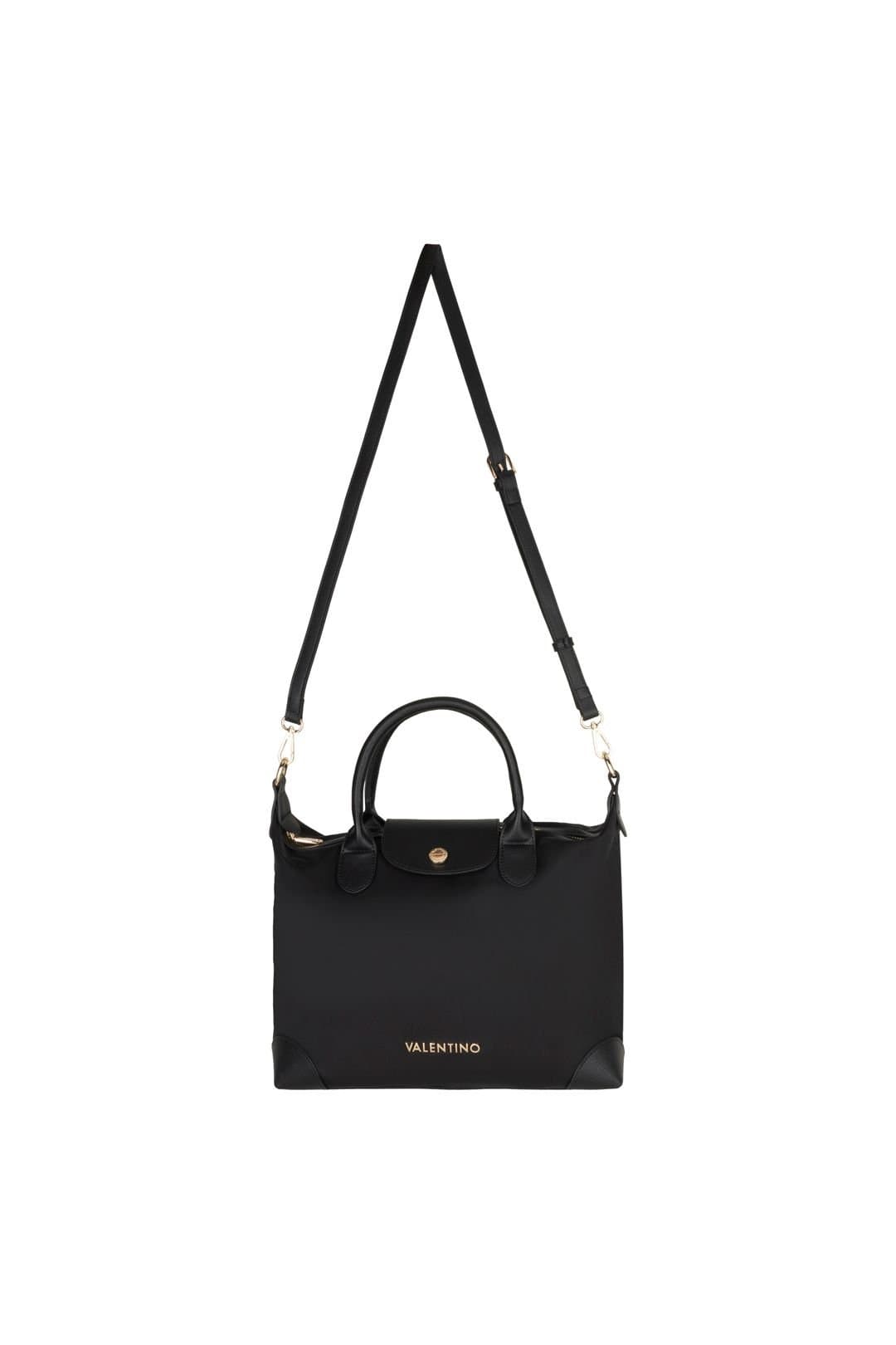Valentino Valentino Women's Jenny Nylon Tote with Zip Bag Black