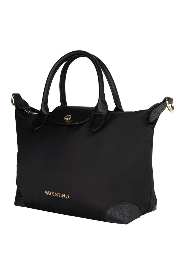 Valentino Valentino Women's Jenny Nylon Tote with Zip Bag Black - 3