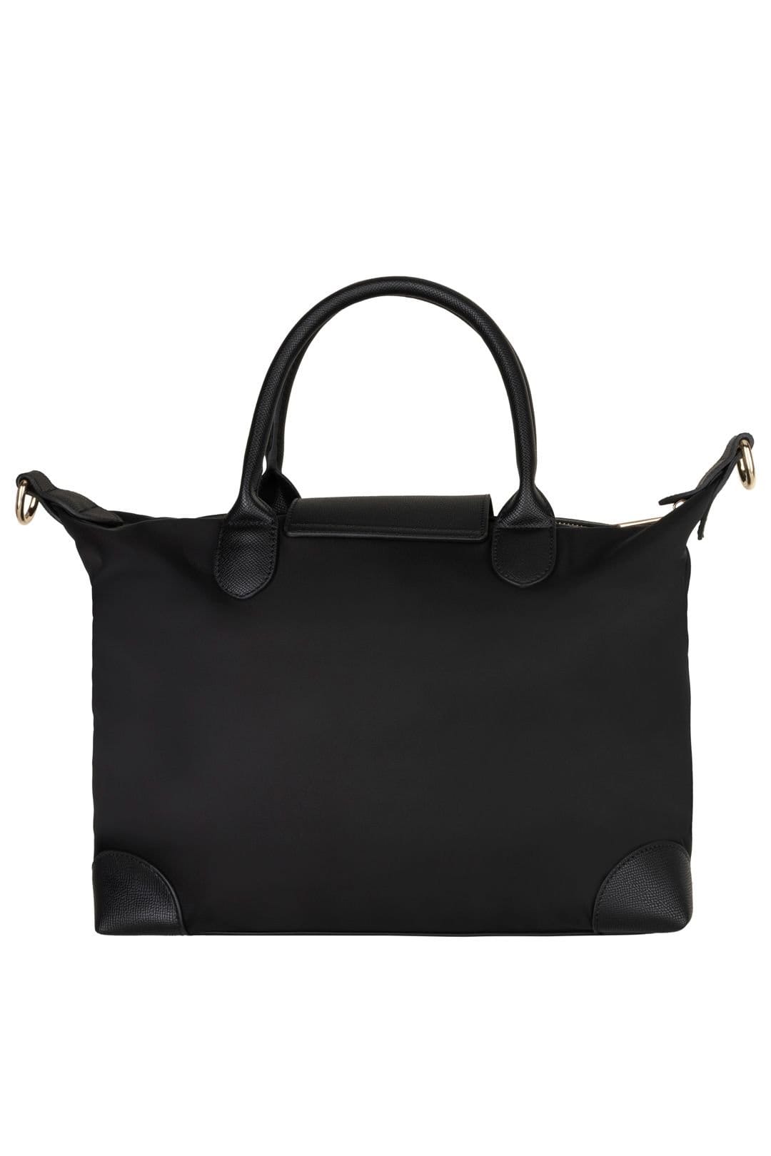 Valentino Valentino Women's Jenny Nylon Tote with Zip Bag Black - 4