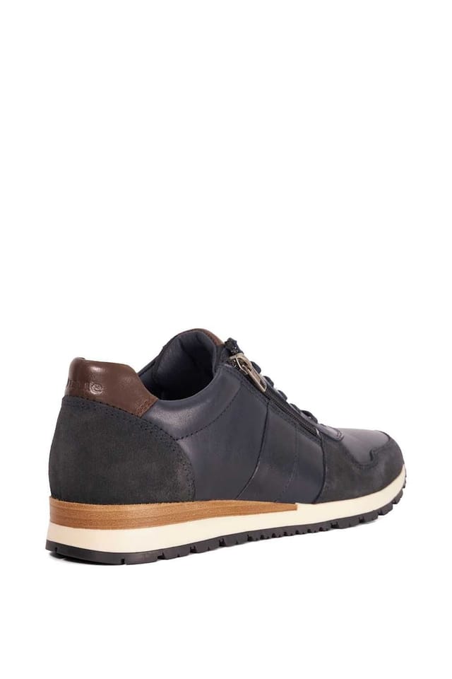 Dune London Dune London Men's Wide Fit 'Thame' Leather in Blue - 3