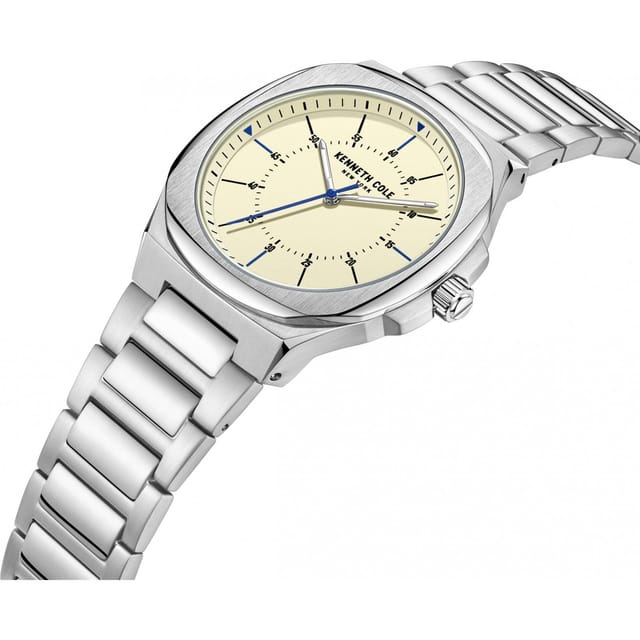 Kenneth Cole Kenneth Cole Men's KCWGG2218304 Classic 41mm Quartz Watch in Silver - 3