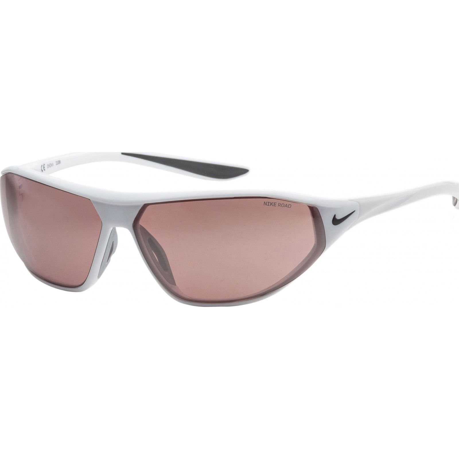 Nike Nike Men's DQ0992-100 Aero Swift Visor/Wrap Sunglasses in White