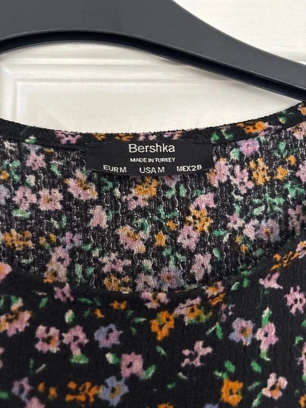 Bershka Bershka size M floral mini dress - 1