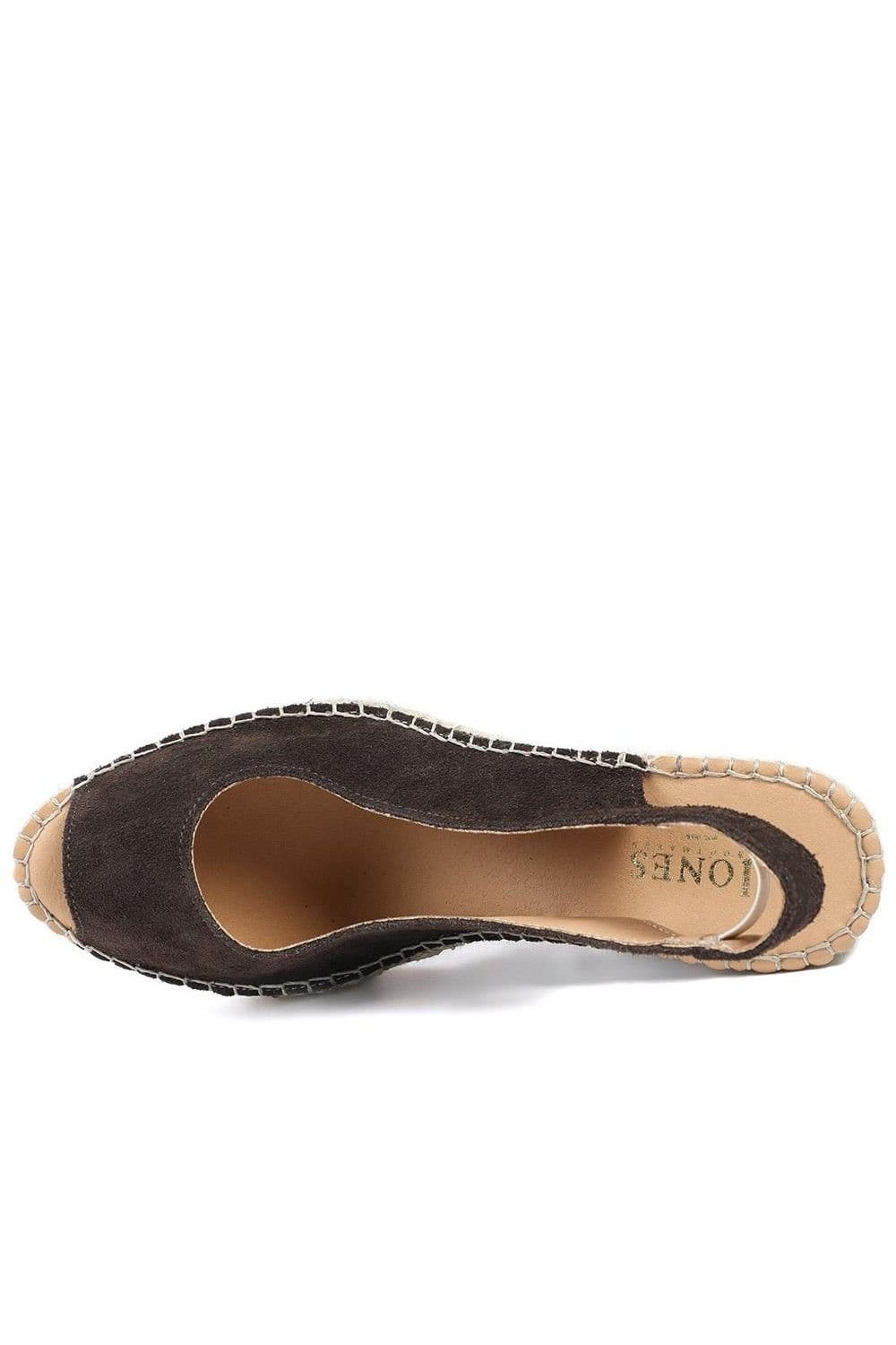 Jones Bootmaker Jones Bootmaker Women's Rosanna Slingback Wedges in Brown - 4