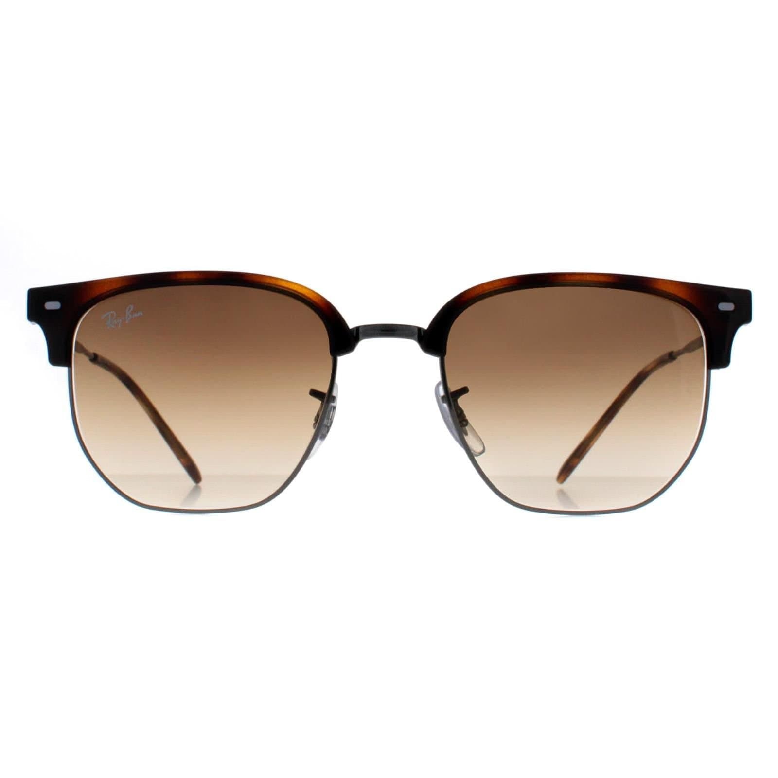 Ray-Ban Ray-Ban Men's Square Havana Brown Gradient RB4416 New Clubmaster
