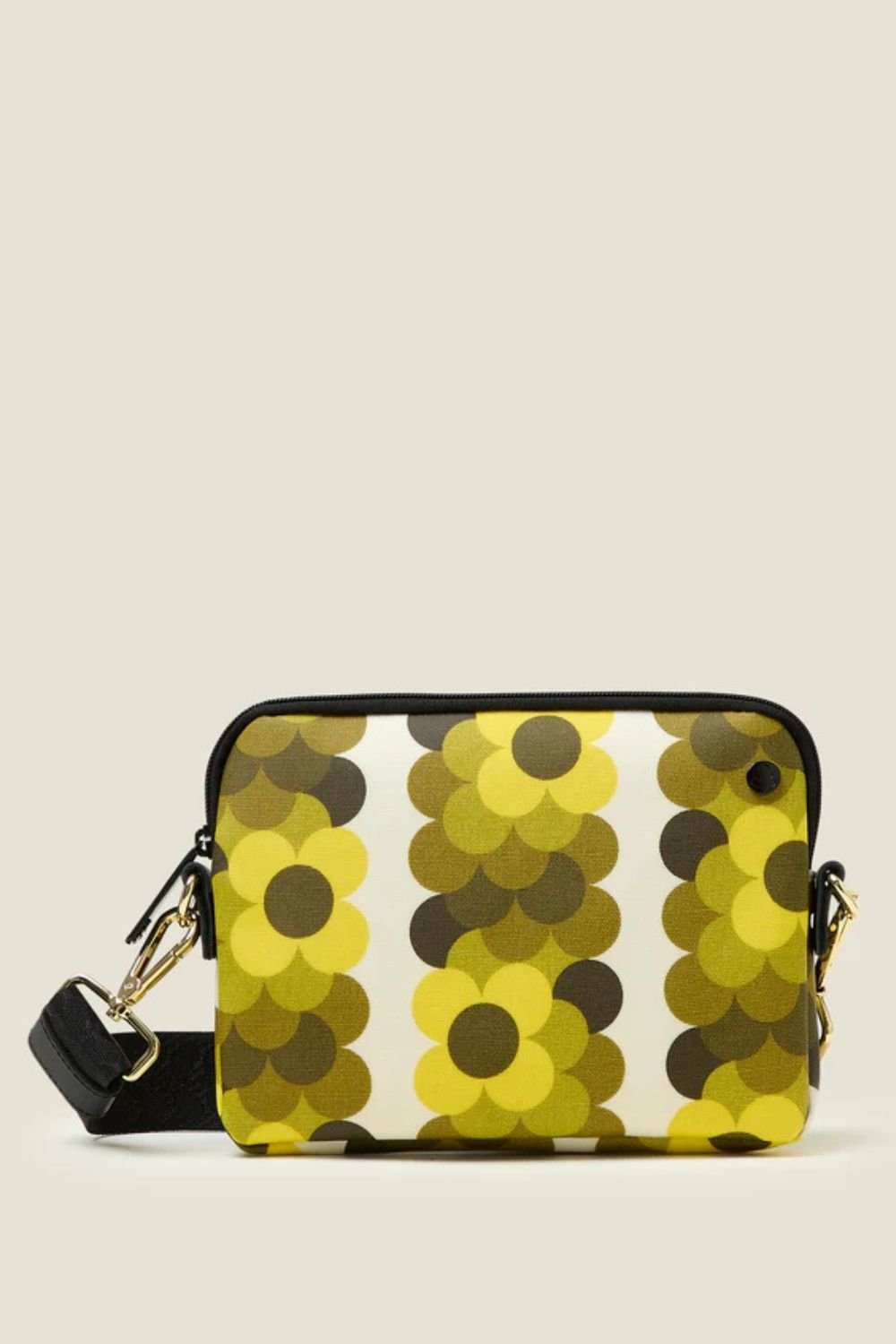 Orla Kiely Orla Kiely Women's Slim Crossbody - Retro Flower Yellow - 2