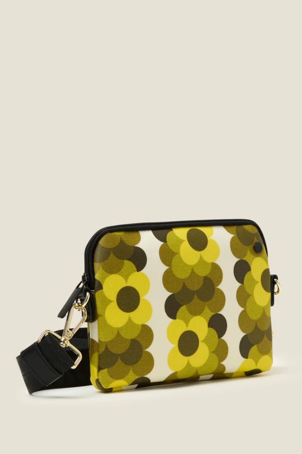 Orla Kiely Orla Kiely Women's Slim Crossbody - Retro Flower Yellow - 4