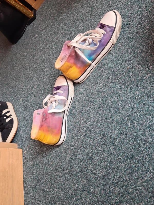 New Look Tie died High tops