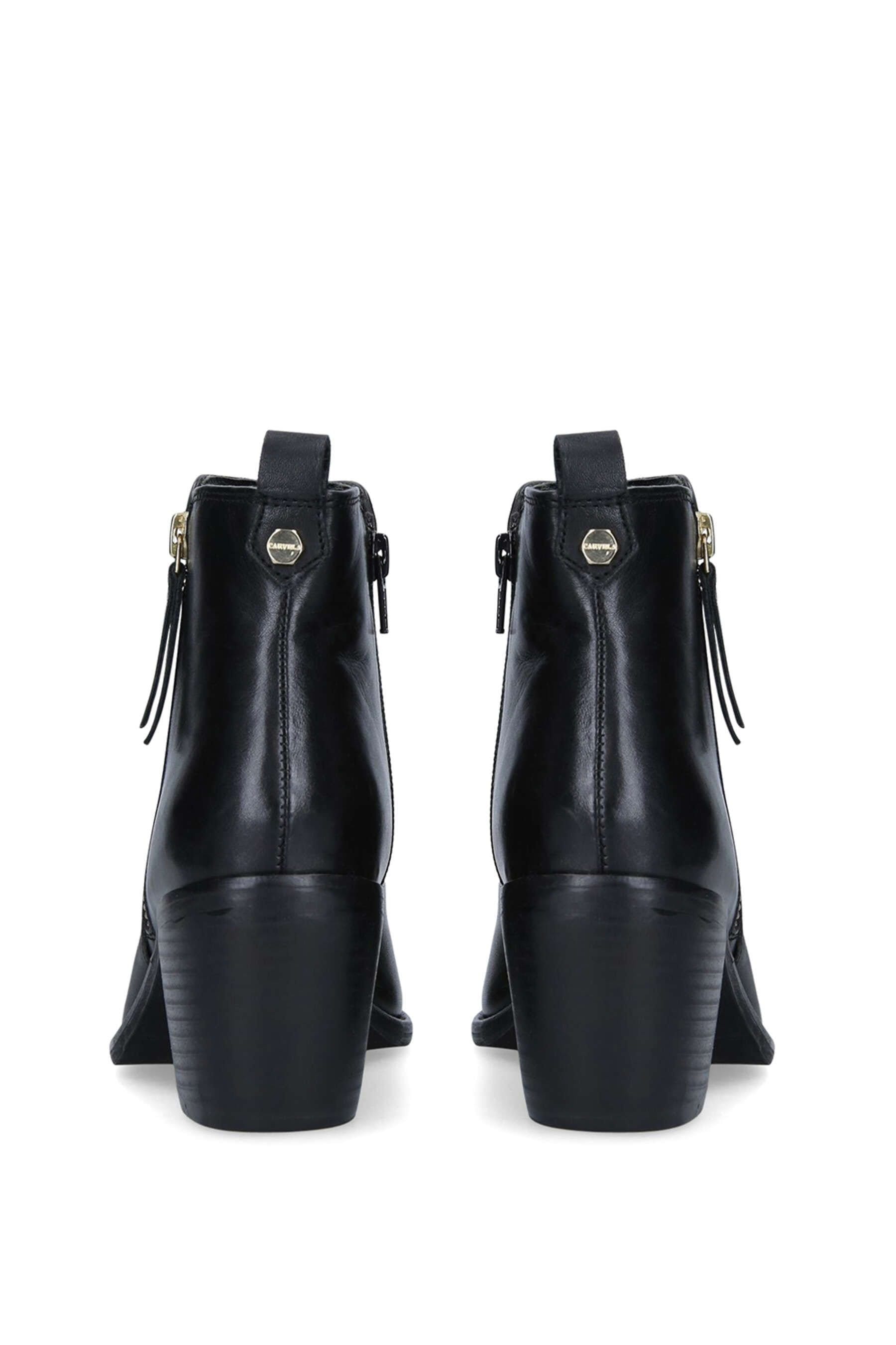 Carvela Carvela Women's 'Secil' Leather Boots in Black - 3