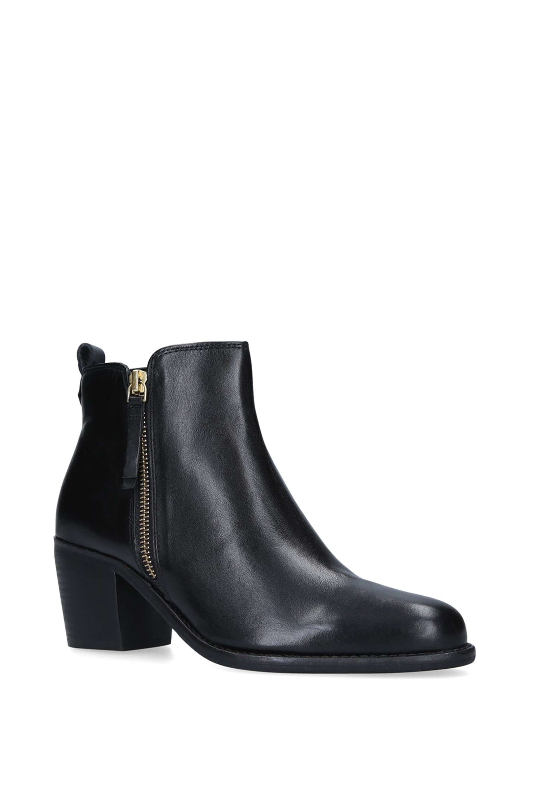 Carvela Carvela Women's 'Secil' Leather Boots in Black - 4