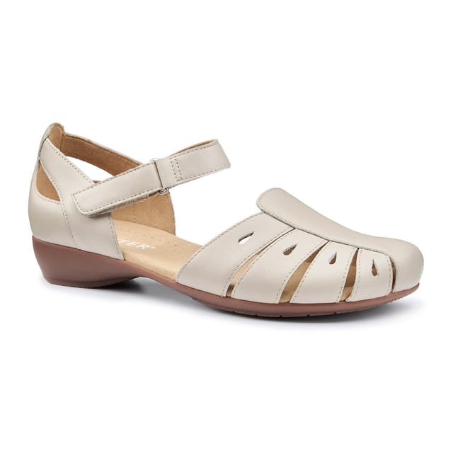 Hotter Hotter Women's 'May' Fisherman Sandals in Light Beige - 2