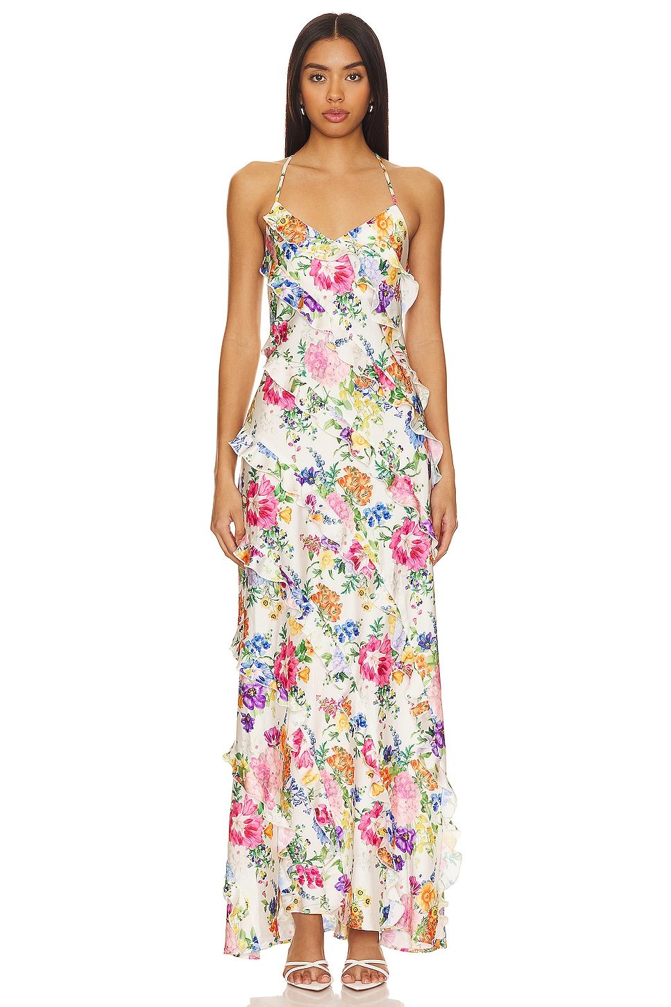 revolve Romance Ruffle Dress - 1