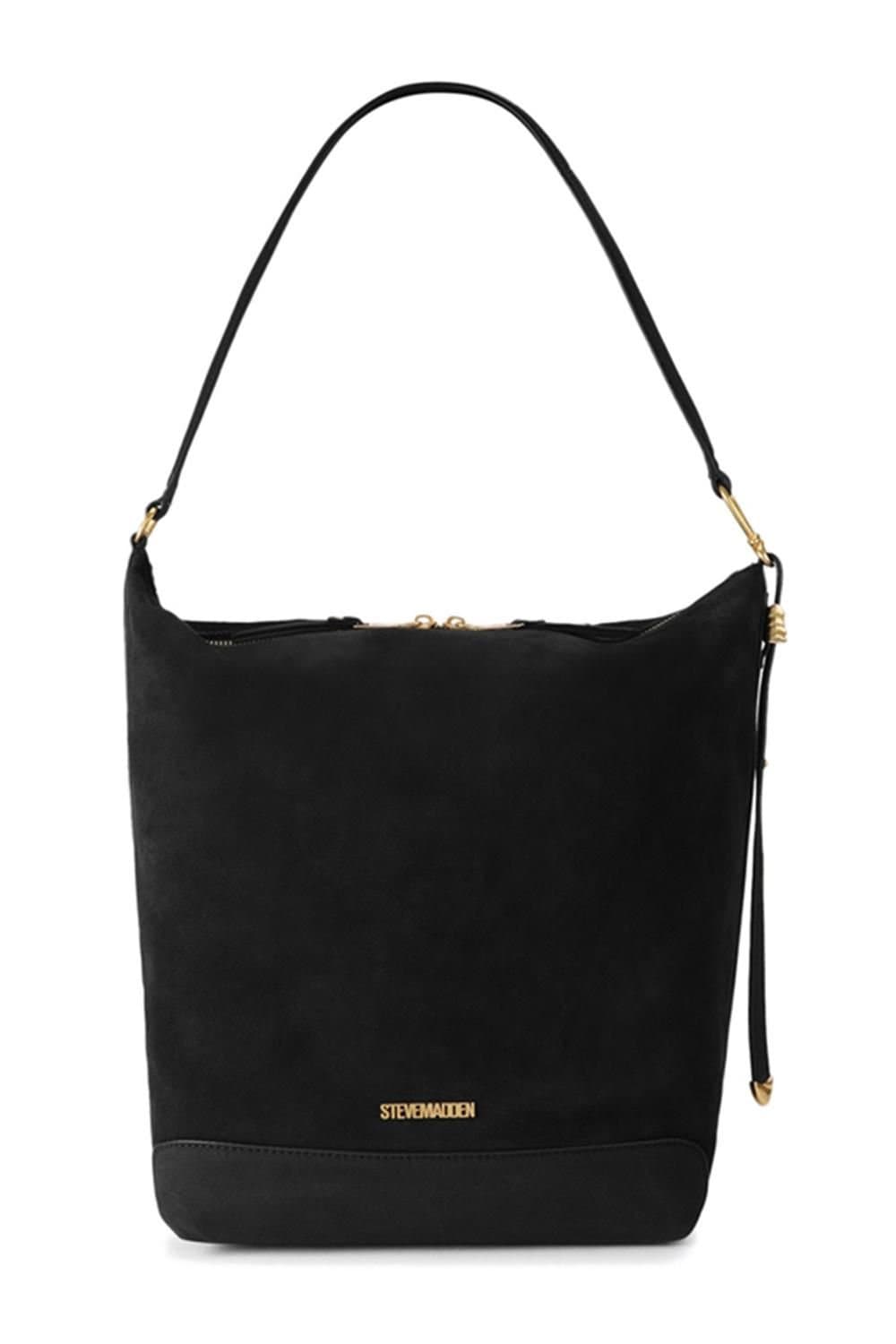 Steve Madden Steve Madden 'Maybel Bag Black' in Black Suede