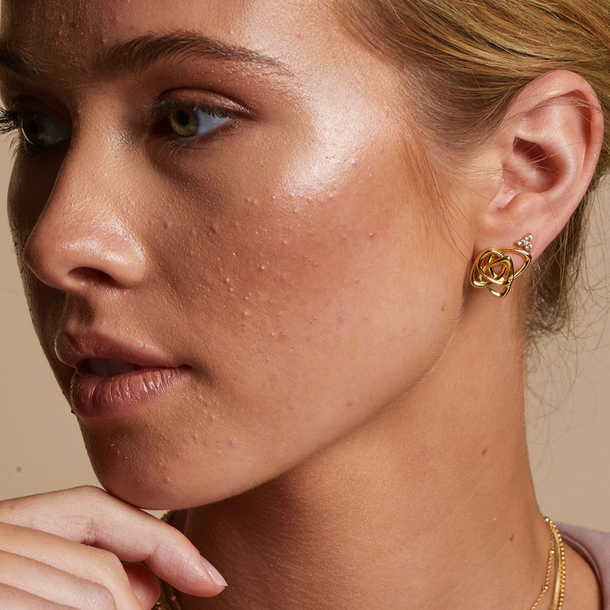 Hot Diamonds Hot Diamonds Women's HD X GE Endless Earrings in Gold - 2