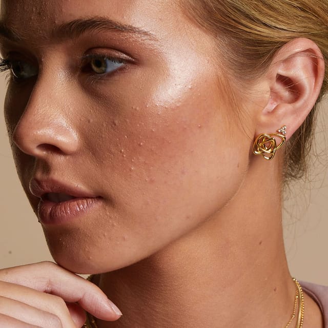Hot Diamonds Hot Diamonds Women's HD X GE Endless Earrings in Gold - 2