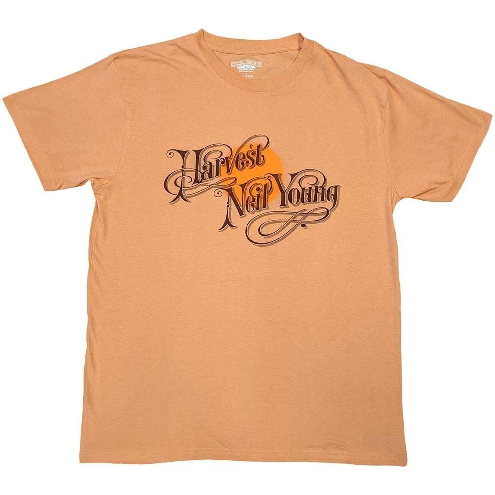 Neil Young Neil Young Men's Harvest T-Shirt in Gold - 2
