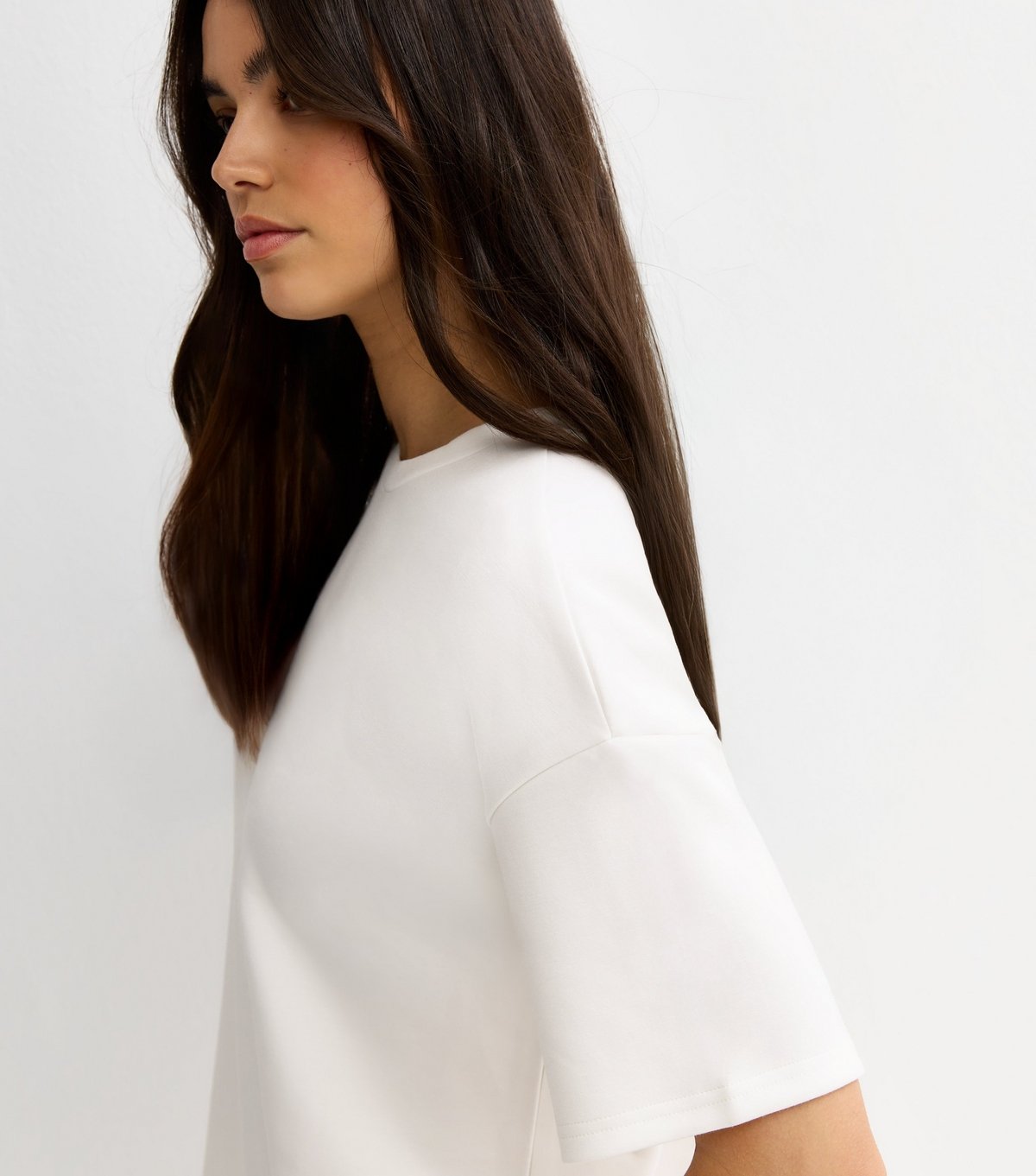 New Look Women's Premium Cream Sweatshirt T-Shirt New Look - 2