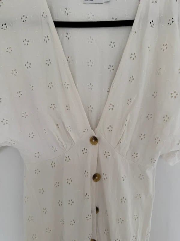 ASOS ASOS white floral maxi dress