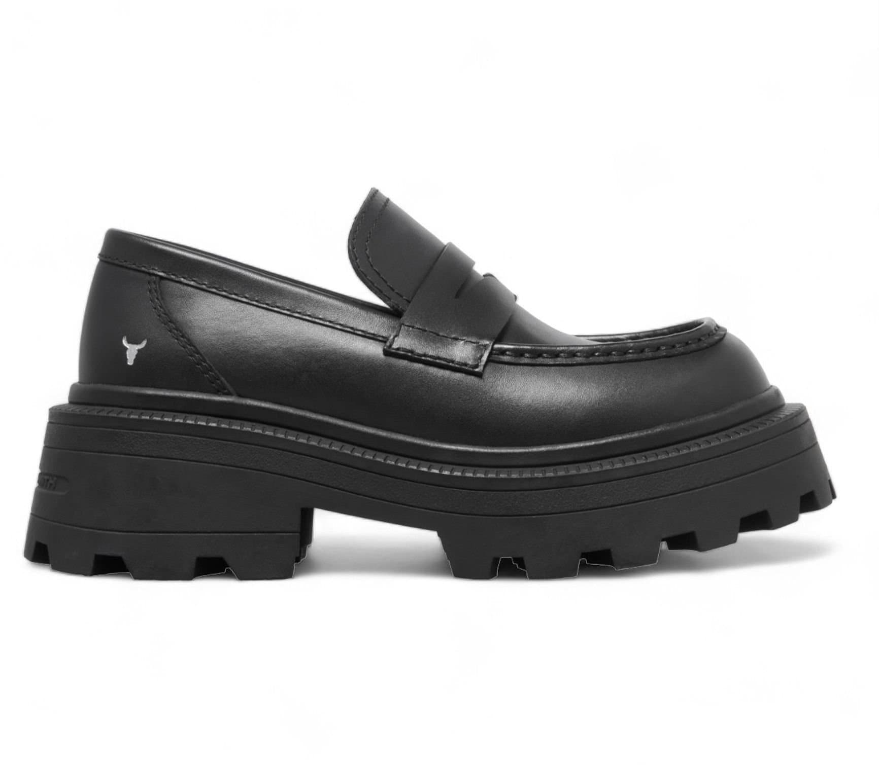 Windsor Smith Windsor Smith Women's Leather Chunky Loafers - True in Black