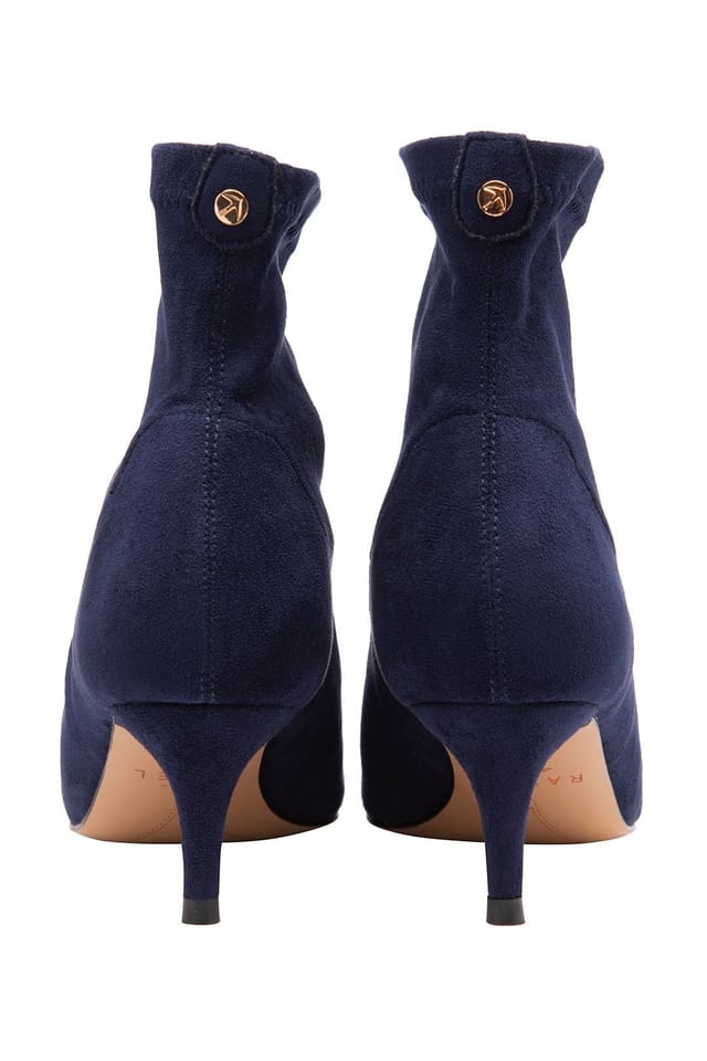 Ravel Ravel Women's 'Madruga' Pointed-Toe Sock-Boots in Navy - 3