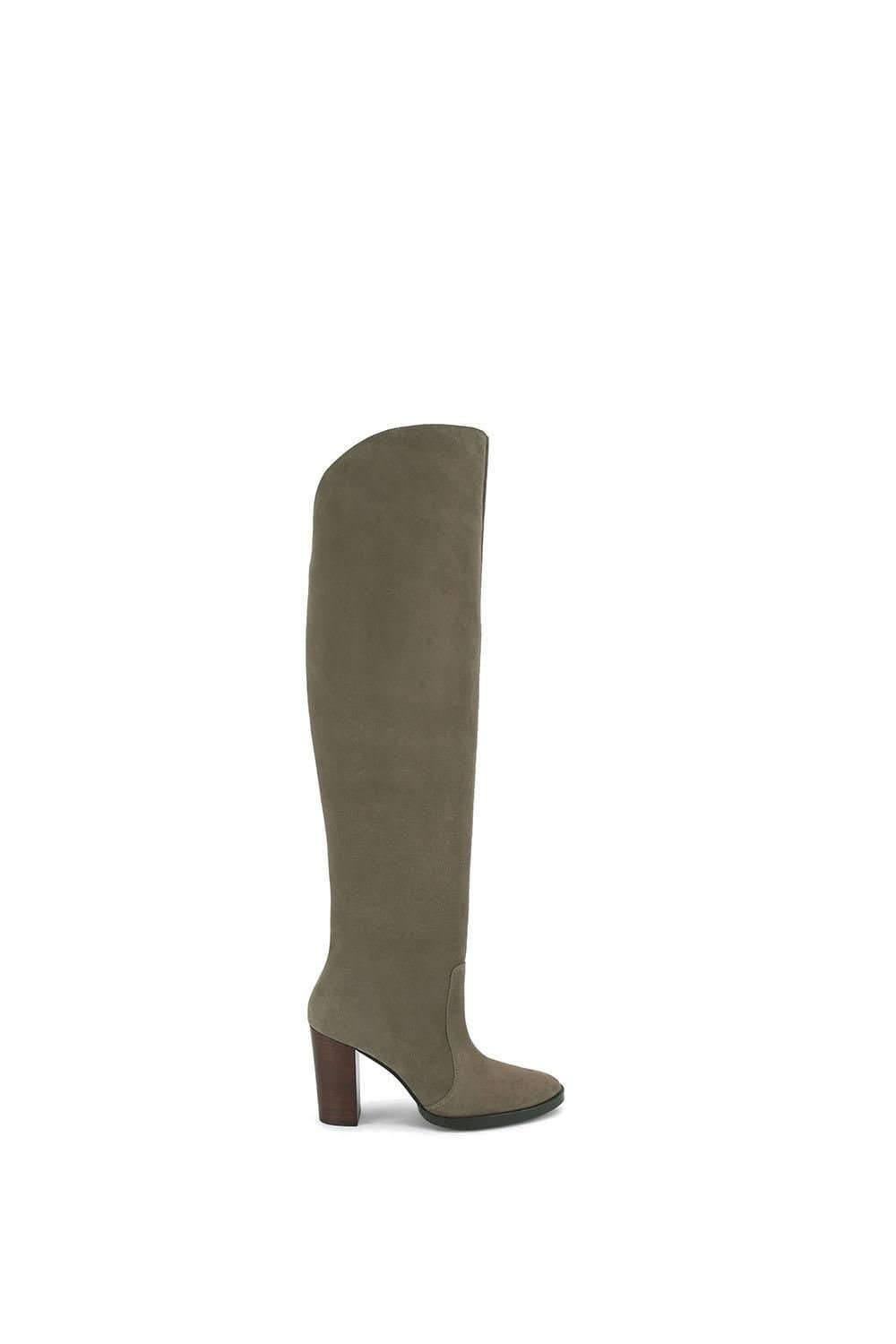 Carvela Carvela Women's 'Allora Otk' Suede Boots in Khaki