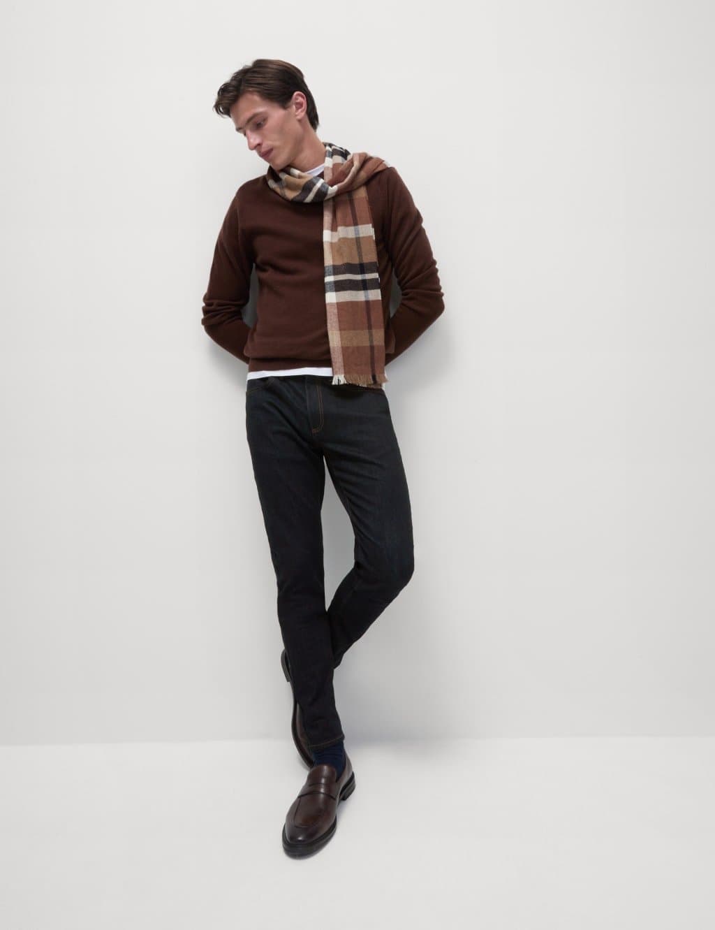 Marks & Spencer M&S Skinny Fit Stretch Jeans Dark Indigo