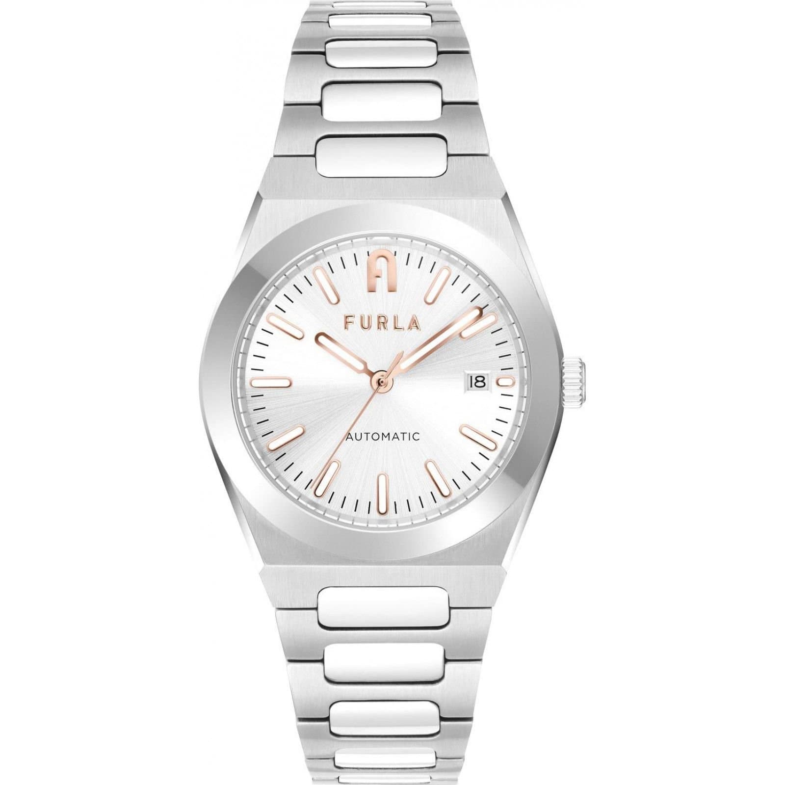 Furla Furla Women's WW00012001L1 38mm Automatic Watch in Silver