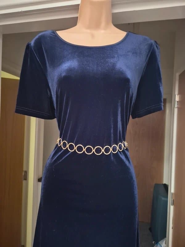 Laura Ashley Vintage Laura Ashley blue long dress size large