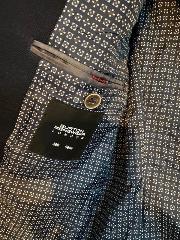 Burton Burton navy blazer