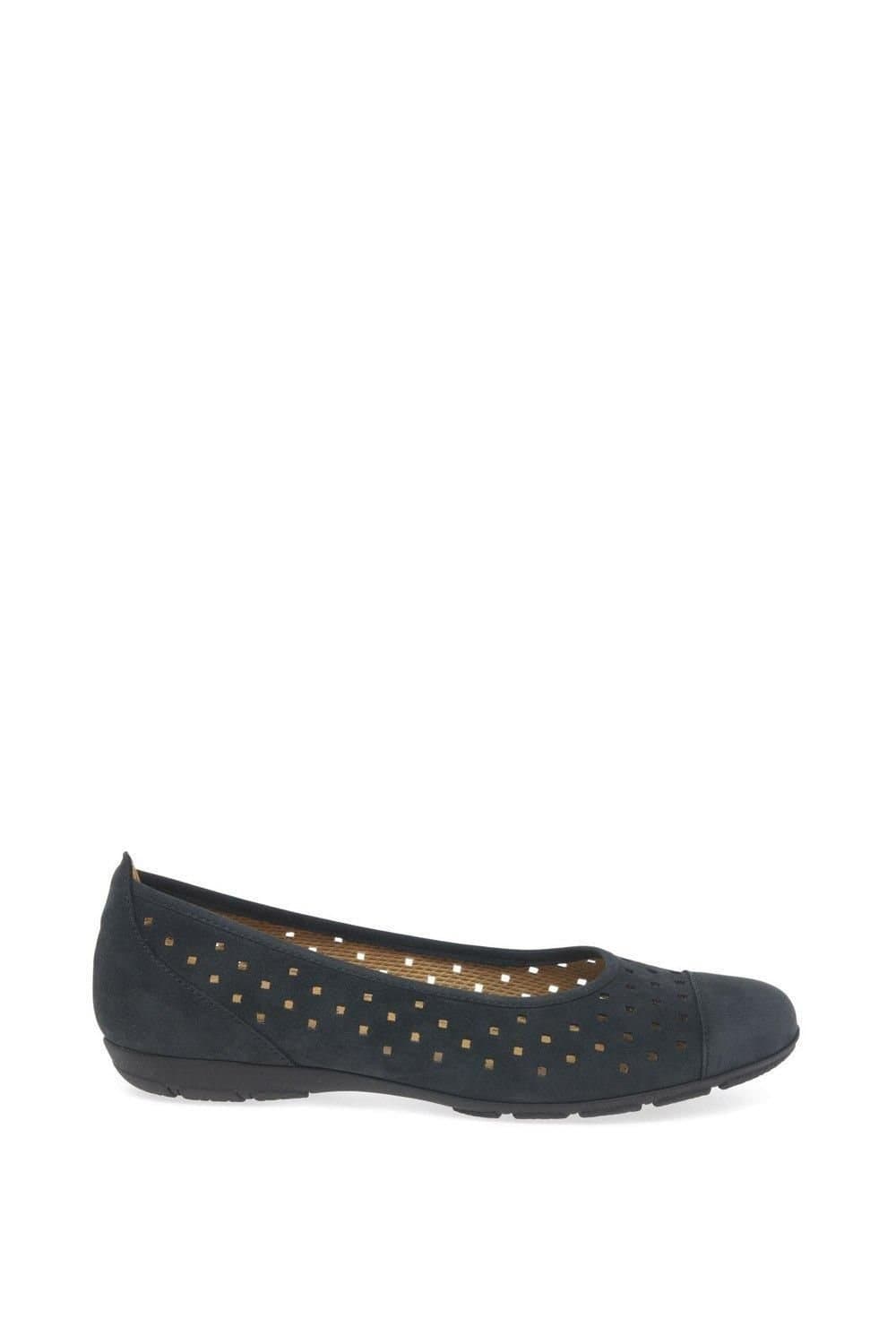 Gabor Gabor Women's 'Ruffle' Casual Shoes in Dark Navy