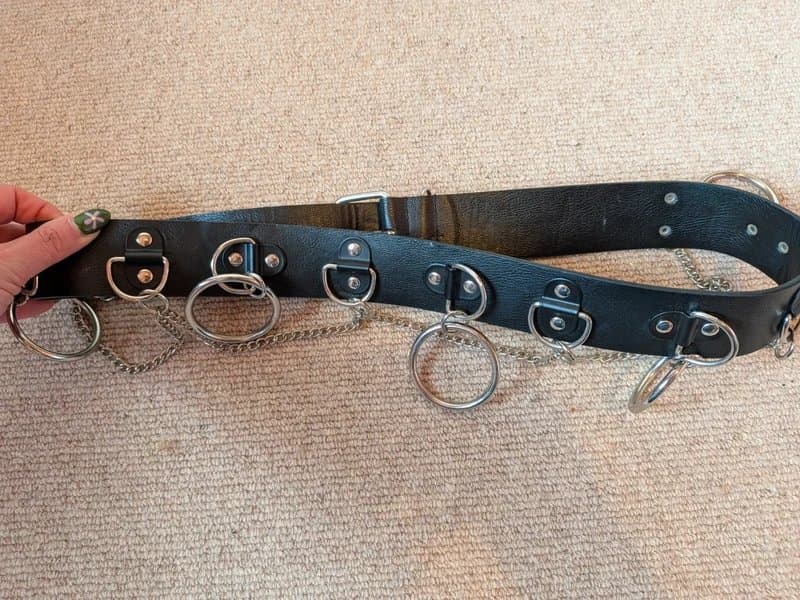 ASOS Asos o ring chain belt harness