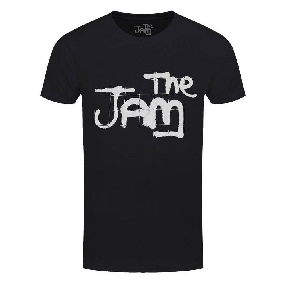 The Jam The Jam Men's Spray Logo T-Shirt in Black - 1