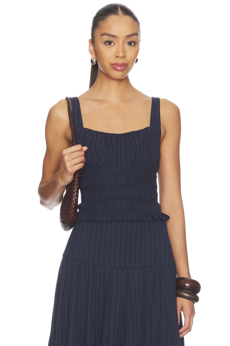 revolve Revolve Navy Merritt Top by Elodie the Label