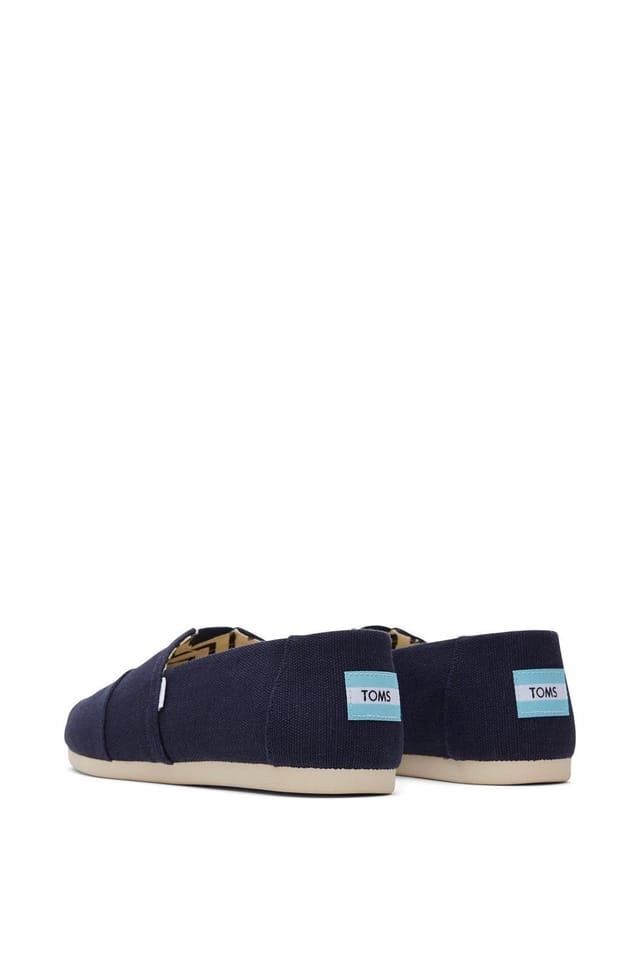 TOMS TOMS Men's Alpargata Slip on Shoe in Navy - 2