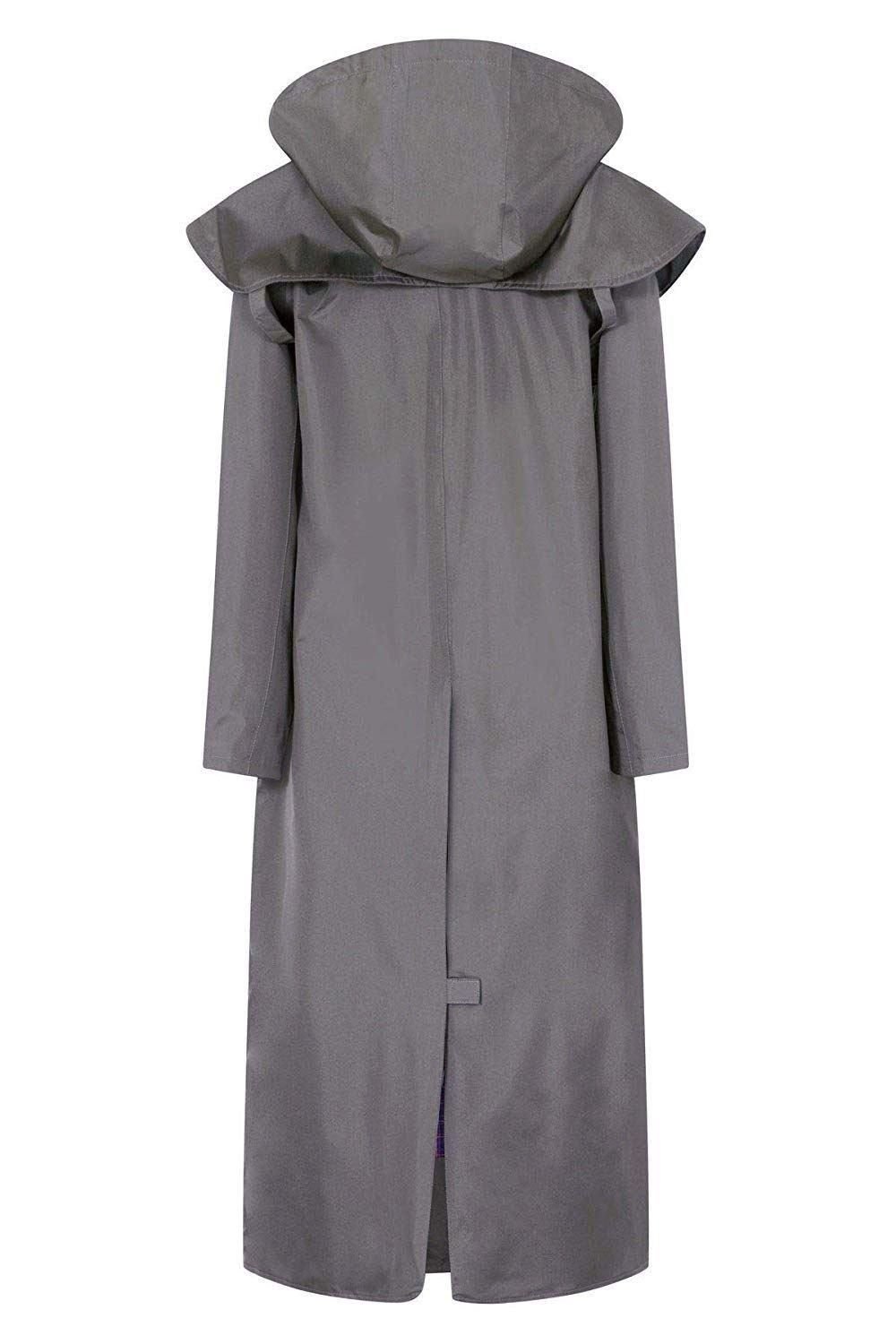 Lighthouse Clothing Lighthouse Clothing Women's Outback Full Length Waterproof Raincoat in Grey - 4