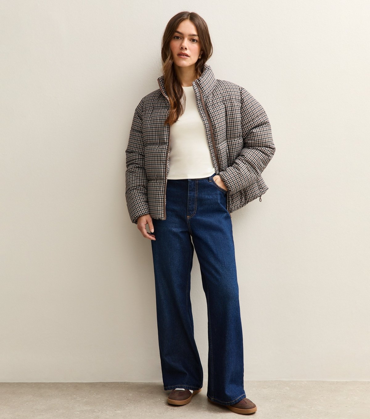 New Look Women's Petite Cream Ribbed Baby Tee New Look - 3