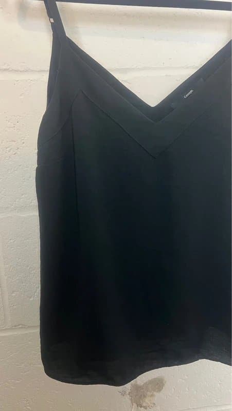 George george black cami top size 10