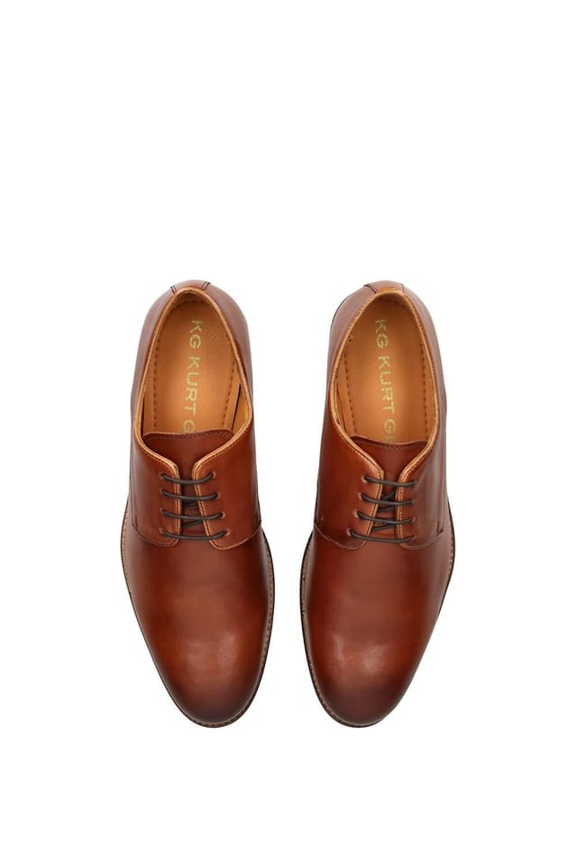 KG Kurt Geiger KG Kurt Geiger Men's 'Reuben' Leather Shoes in Tan - 2