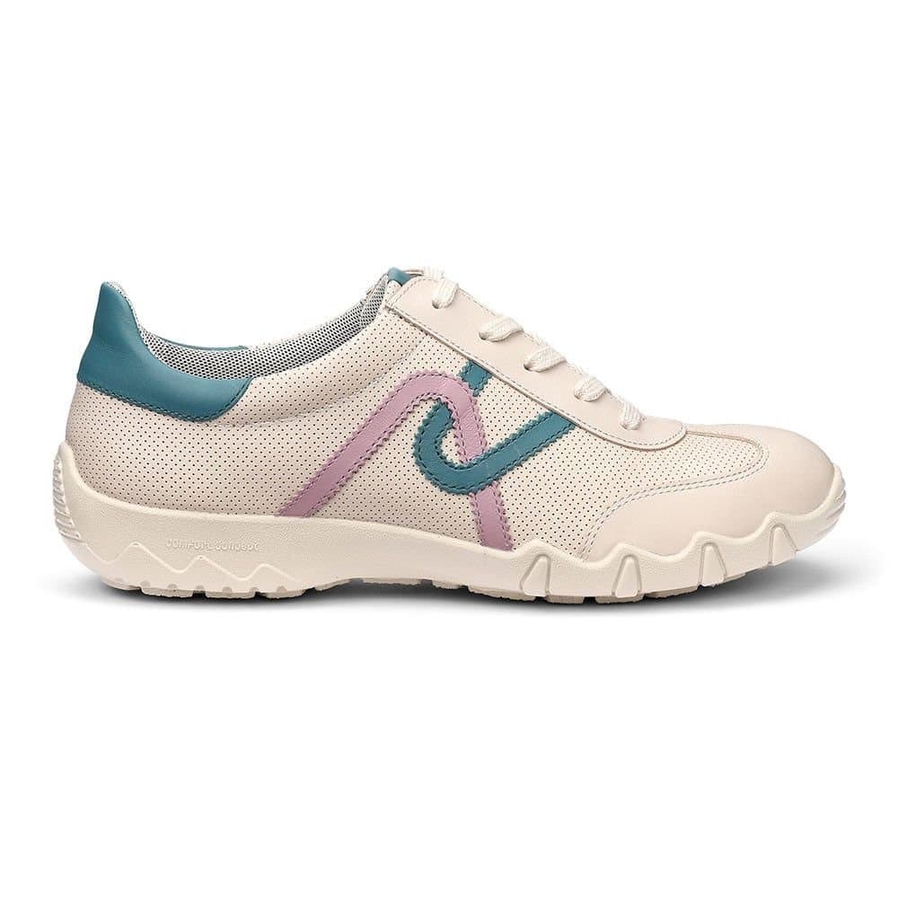 Hotter Hotter Women's Extra Wide 'Marianne' Trainers in Light Sand
