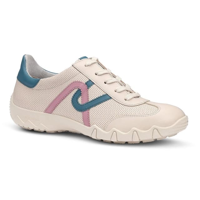 Hotter Hotter Women's Extra Wide 'Marianne' Trainers in Light Sand - 2
