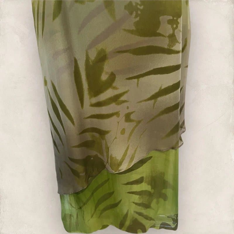Max Mara Pianoforte di Max Mara Pure Silk Maxi Dress UK12 BNWT