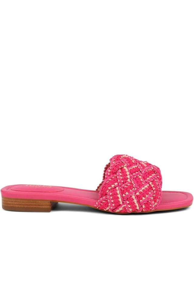 Jones Bootmaker Jones Bootmaker Women's Indie Mule Sandals in Pink - 2