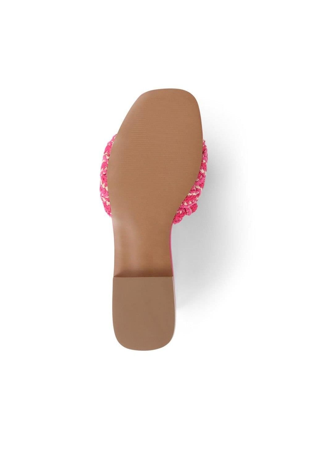 Jones Bootmaker Jones Bootmaker Women's Indie Mule Sandals in Pink - 4
