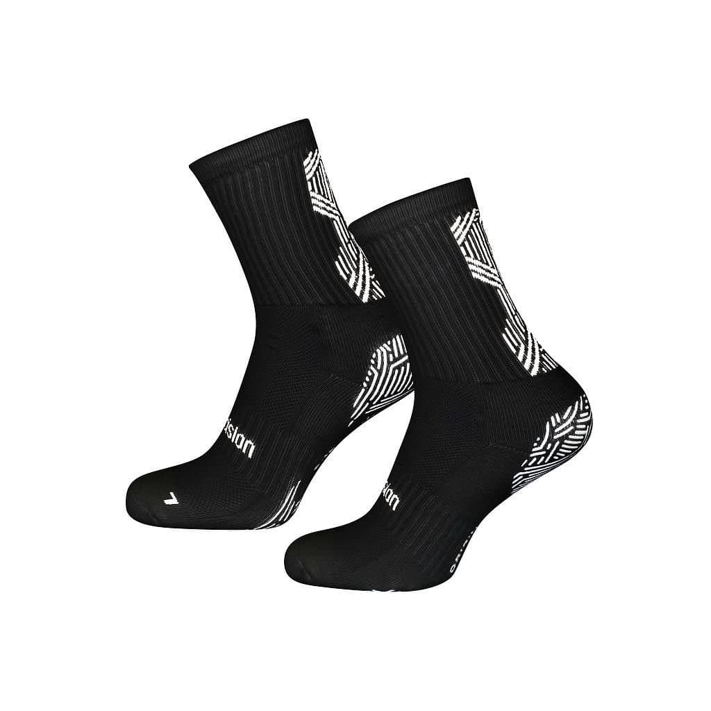Precision Precision Men's Black Anti-Slip Sports Socks