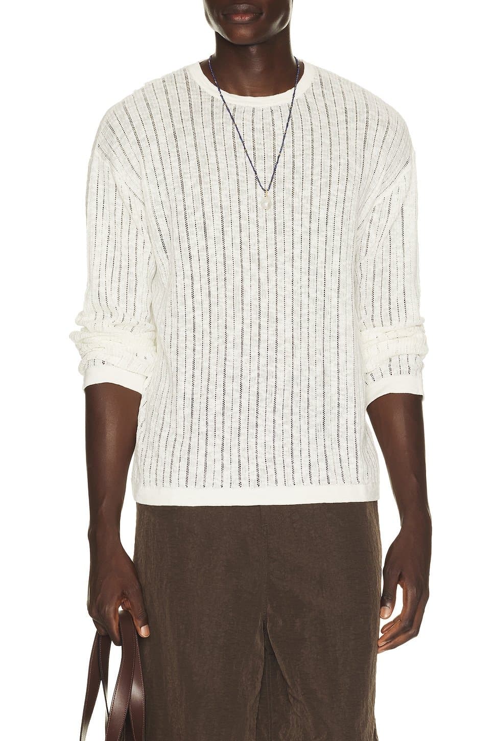 revolve Pointelle Knit Sweater