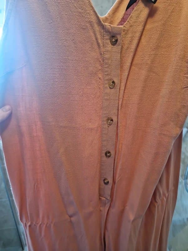 New Look Linen playsuit crop size 16 new look
