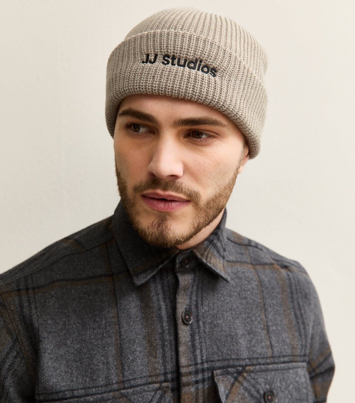 jack & jones Jack & Jones Cream Knit Beanie