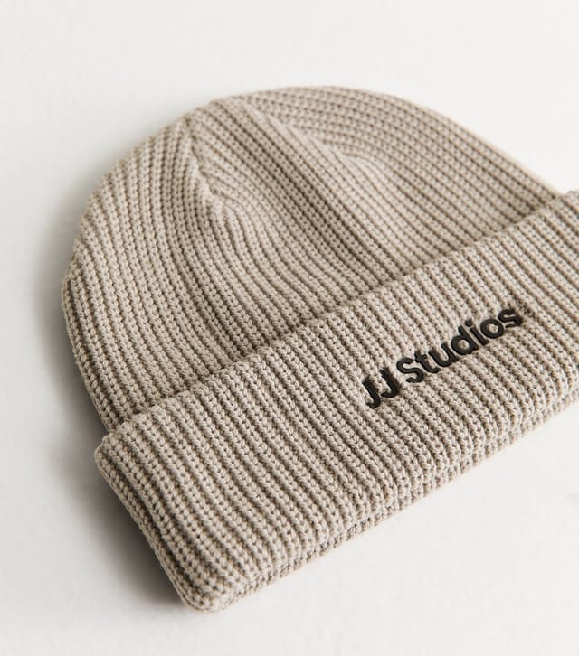 jack & jones Men's Cream Beanie Jack & Jones New Look - 3