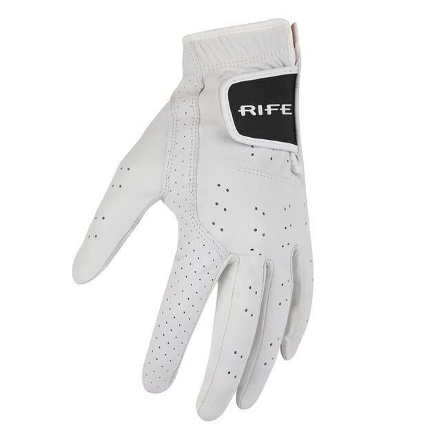 Rife Rife Men's RX Cabretta Glove in White - 3